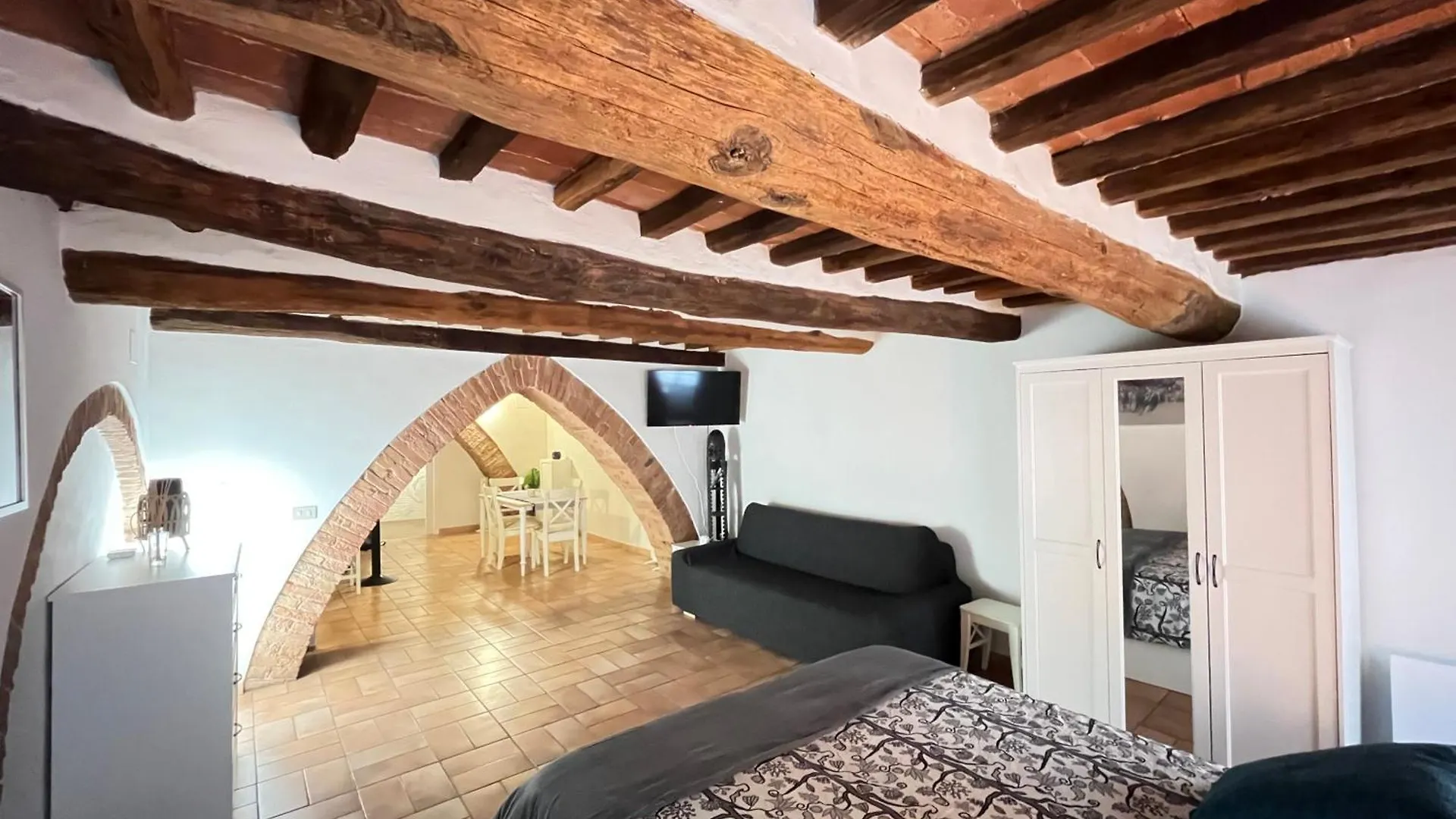 Gli Archi Nel Cuore Di Siena Itálie